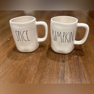 Rae Dunn Mugs Set of 2